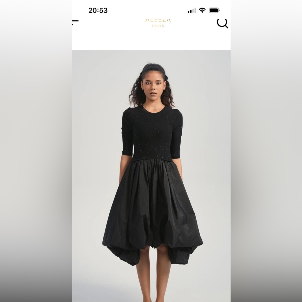 Aleeza Paris spark’s bubble dress XS